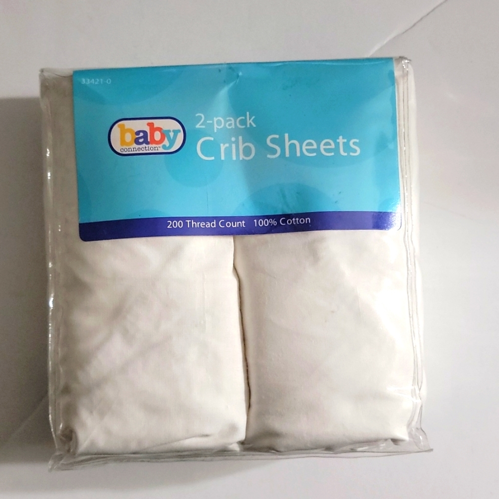 Baby Connection 2 pack Crib Sheet